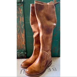 Bed Stu Manchester Tall Leather Boots Size 6